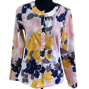 Boden Floral Popover Shirt 2